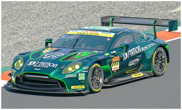 Modelauto 1:43 | Spark 43SGT25777 | Aston Martin Vantage GT3 | D'station Racing 2025 #777 - C.Fagg - T.Fujii