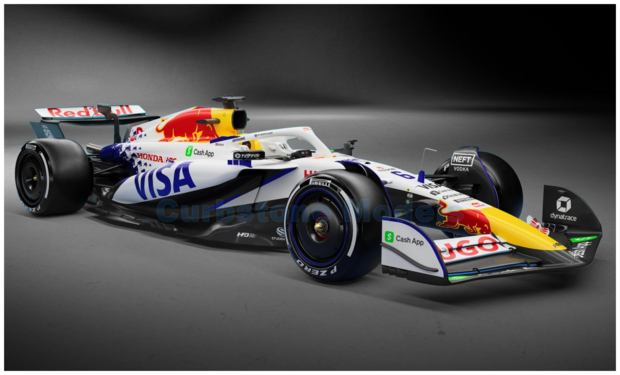 Modelauto 1:64 | Spark Y422 | Visa Cash App Racing Bulls VCARB 02 2025 #6 - I.Hadjar