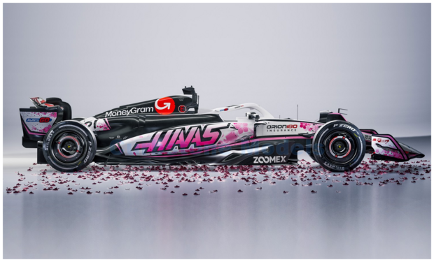 Modelauto 1:64 | Spark Y439 | MoneyGram Haas F1 Team VF-25 2025 #31 - E.Ocon