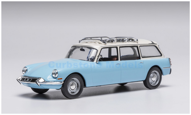 Modelauto 1:43 | Looksmart CLC609N.22 | Citroen ID19 Break Light Blue 1960