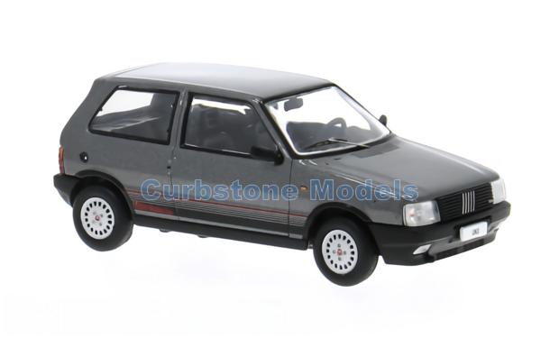 Modelauto 1:43 | IXO-Models CLC612N.22 | Fiat Uno Turbo Dark Grey 1984