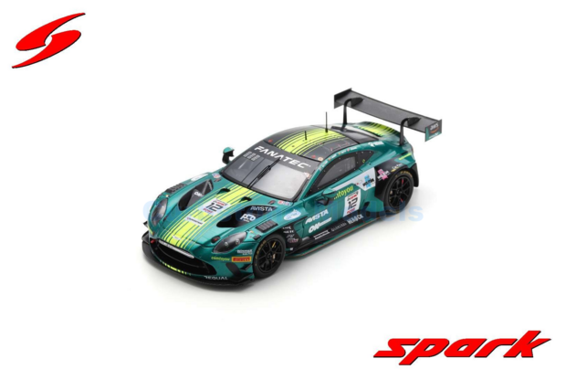 Modelauto 1:43 | Spark SB832 | Aston Martin Vantage AMR GT3 EVO | Comtoyou Racing 2024 #12 - N.Baert - E.Muth - S.Øgaard -