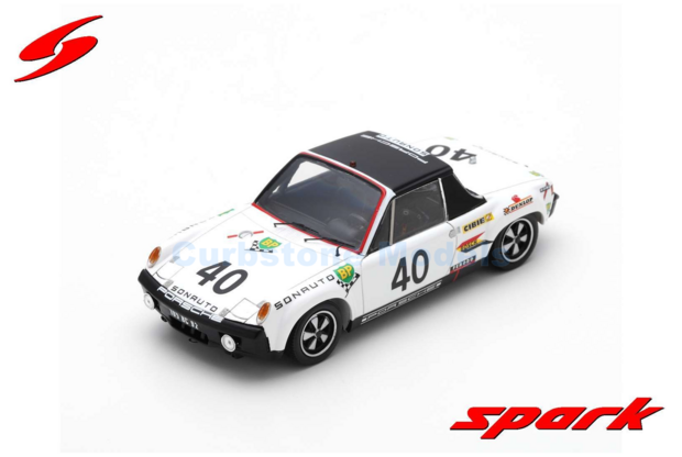 Modelauto 1:18 | Spark 18S854 | Porsche 914/6 1970 #40 - G.Chasseuil - C.Ballot Léna