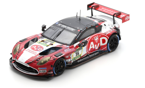 Modelauto 1:43 | Spark SG963 | Aston Martin Vantage AMR GT3 EVO | Walkenhorst Motorsport 2024 #36 - H.Walkenhorst - S.Aust - C.