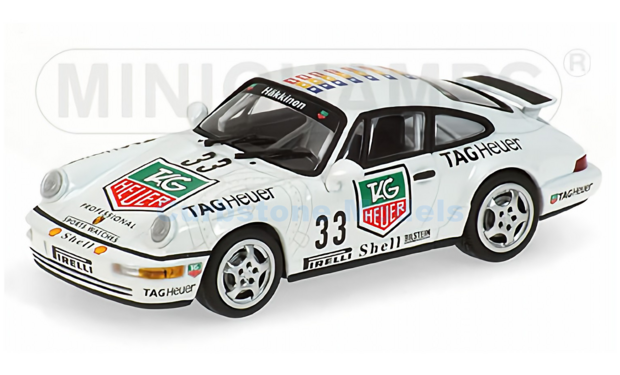 Modelauto 1:43 | Minichamps 430936033 | Porsche 911 Carrera 1993 #33 - M.Hakkinen