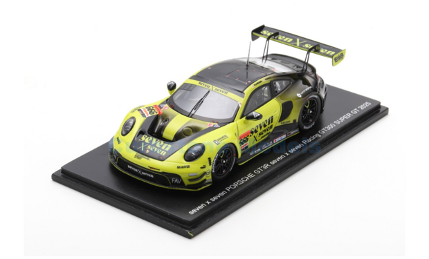 Modelauto 1:43 | Spark 43SGT25666 | Porsche GT3 R | Seven x Seven Racing 2025 #666 - K.Fujinami - M.Kondo