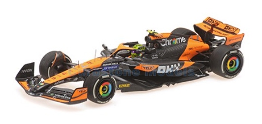 Modelauto 1:43 | Minichamps 537244404 | McLaren Formula 1 Team MCL38 2024 #4 - L.Norris