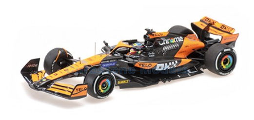 Modelauto 1:43 | Minichamps 537244481 | McLaren Formula 1 Team MCL38 2024 #81 - O.Piastri