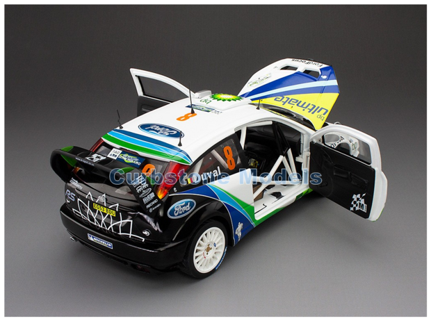 Modelauto 1:18 | Sunstar 3881 | Ford Motor Co. Ltd Rallye Sport team Focus RS WRC04 2004 #8 - F.Duval - S.Prévot