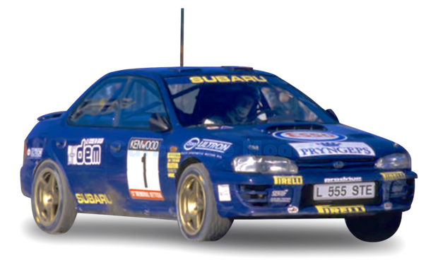 Modelauto 1:18 | Sunstar 5600 | Subaru World Rally Team Impreza 555 1993 #1 - C.McRae