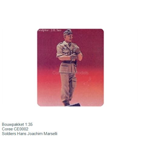 Bouwpakket 1:35 | Coree CE0002 | Soldiers Hans Joachim Marselli