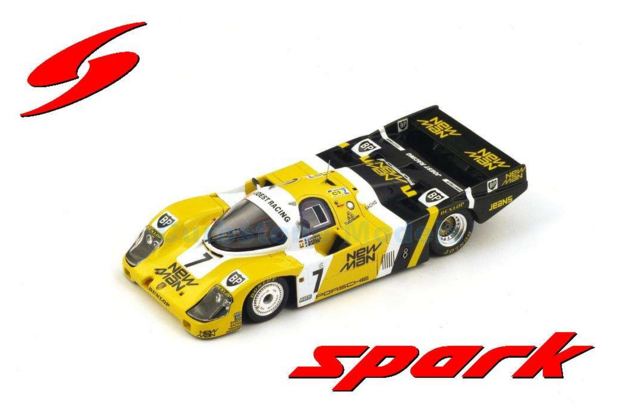 Modelauto 1:43 | Spark 43LM85 | Porsche 956 B | New-Man Joest Racing 1985 #7 - K.Ludwig - L.Krages - P.Barrilla
