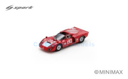 Modelauto 1:43 | Spark SI034 | Alfa Romeo T33-2 | Autodelta Spa 1968 #192 - L.Bianchi - M.Casoni