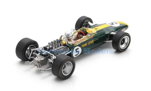 Modelauto 1:43 | Spark S4827 | Team Lotus 49 1967 #5 - E.Wietzes