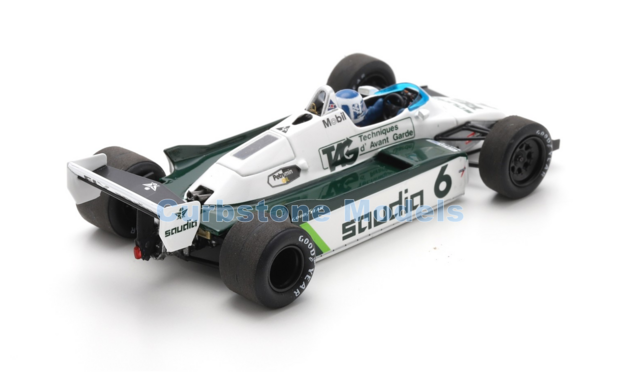 Modelauto 1:43 | Spark S7498 | Williams FW08 1982 #6 - K.Rosberg