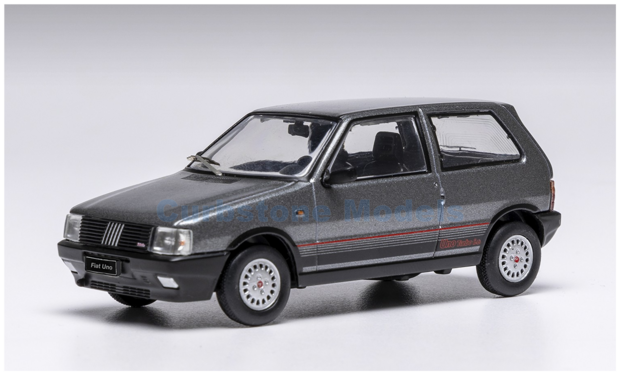 Modelauto 1:43 | IXO-Models CLC612N.22 | Fiat Uno Turbo Dark Grey 1984
