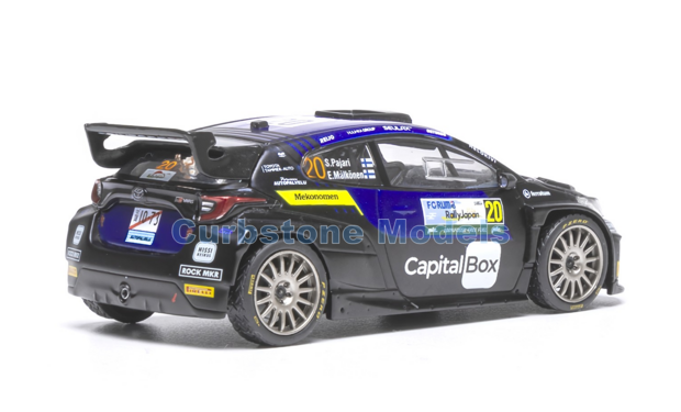 Modelauto 1:43 | IXO-Models RAM971.22 | Toyota Gazoo Racing GR Yaris Rally2 2024 #20 - S.Pajari  - E.Mälkönen 