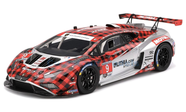 Modelauto 1:18 | Top Speed TS0625 | Lamborghini Huracán GT3 EVO2 | Pfaff Motorsport 2025 #9 - J.Hinchcliffe  - A.Caldarelli - 