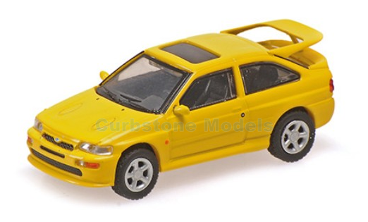 Modelauto 1:87 | Minichamps 870084024 | Ford Escort Cosworth Yellow 1992