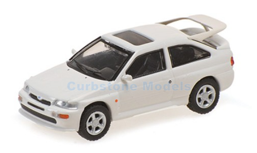 Modelauto 1:87 | Minichamps 870084021 | Ford escort cosworth white 1992