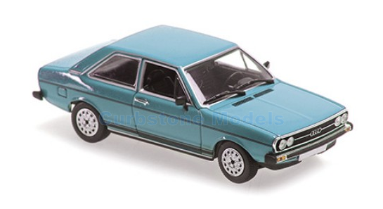 Modelauto 1:43 | Minichamps 940015060 | Audi 80 GTE Bright Blue 1972
