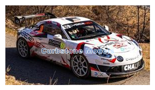 Modelauto 1:43 | Spark S6858 | Alpine A110 Rally RGT | Chazel Technologies Course 2024 #60 - A.Fumal - J.Escartefigue