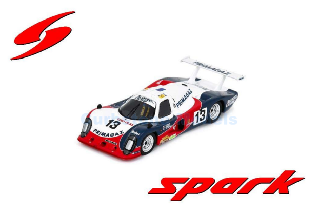 Modelauto 1:43 | Spark S9500 | Cougar C01 1983 #13 - Y.Courage - A.de Cadenet - M.Dubois