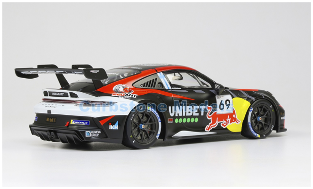 Modelauto 1:18 | IXO-Models 18RMC226.22 | Porsche 911 GT3 Cup 2024 #69 - K.Rovanperä