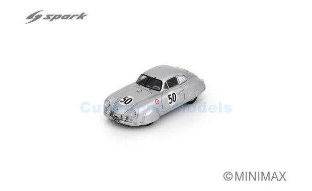 Modelauto 1:43 | Spark S9701 | Porsche 356 SL S1.5 1952 #50 - A.Veuillet - E.Mouche