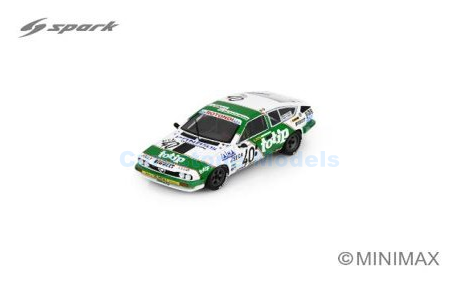 Modelauto 1:43 | Spark SB544 | Alfa Romeo GTV6 | Luigi Racing 1983 #40 - L.Lombardi - G.Naddeo - R.Marrazzi 
