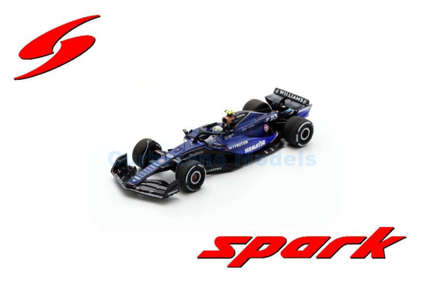 Modelauto 1:43 | Spark S9559 | Williams F1 Team FW46 2024 #23 - A.Albon