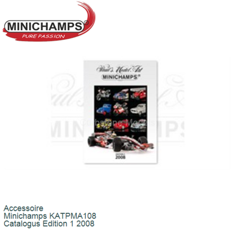 Accessoire  | Minichamps KATPMA108 | Catalogus Edition 1 2008