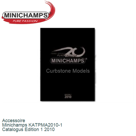 Accessoire  | Minichamps KATPMA2010-1 | Catalogus Edition 1 2010