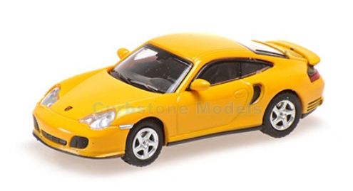 Modelauto 1:87 | Minichamps 870068171 | Porsche 911 Turbo Yellow 2000