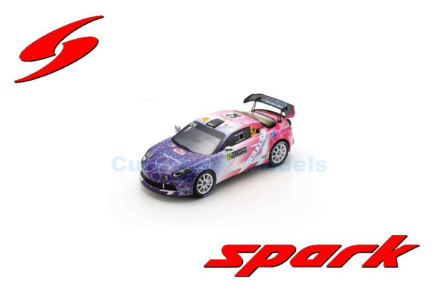 Modelauto 1:43 | Spark S6860 | Alpine A110 Rally RGT 2024 #62 - C.Berard - C.Bernabo C