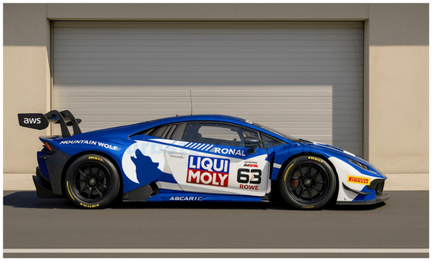 Modelauto 1:43 | Spark 25SB063 | Lamborghini hurácan GT3 EVO2 | GRT - Grasser Racing Team 2025 #63 - L.Engstler - M.Bortolotti