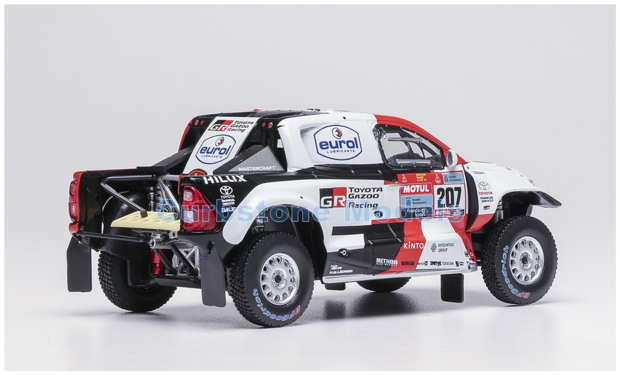 Modelauto 1:43 | IXO-Models RAM987A.22 | Toyota Gazoo Racing GR DKR Hilux T1+ 2022 #207 - G.de Villiers - D.Murphy