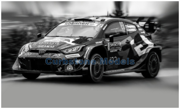 Modelauto 1:43 | IXO-Models RAM972C.22 | Toyota Gazoo Racing WRT GT Yaris Rally1 2025 #69 - H.Rovanperä - J.Halttunen
