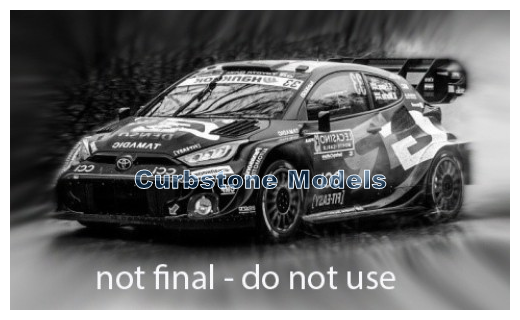 Modelauto 1:43 | IXO-Models RAM972B.22 | Toyota Gazoo Racing WRT GR Yaris Rally1 2025 #33 - E.Evans - S.Martin