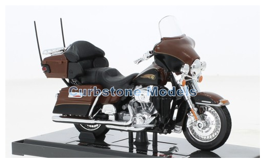 Motorfiets 1:18 | Maisto 20-21912BROWN | Harley Davidson FLHTK Electra Glide Ultra Limited Brown 2013