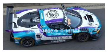 Modelauto 1:43 | Looksmart LSRC194 | Ferrari 296 GT3 | Rinaldi Racing - Francorchamps Motors 2024 - C.Hook - F.Fernandez-Laser 