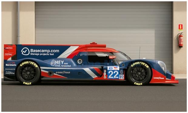 Modelauto 1:43 | Spark S9276 | Oreca 07 Gibson LMP2 | United Autosport 2025 #22 - R.van der Zande - P.Fittipaldi - D.Heinemeier