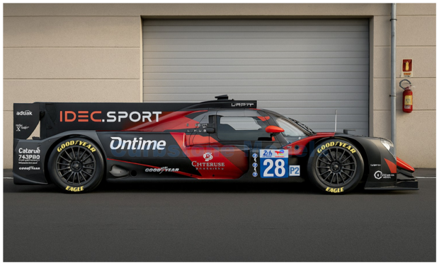 Modelauto 1:43 | Spark S9280 | Oreca 07 Gibson LMP2 | IDEC.Sport 2025 #28 - J.van Uitert -  .Álvarez - G.Lafargue