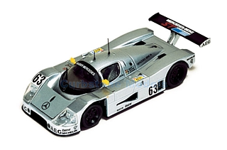 Modelauto 1:43 | IXO-Models LM1989 | Team Sauber Mercedes C9 Mercedes M119 1989 #63 - J.Mass - M.Reuter - S.Dickens