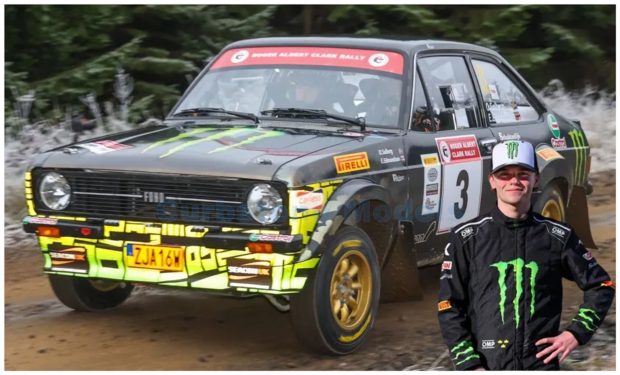 1:18 | Sunstar 4864F | Ford Escort RS 1800 Mk.II | Viking Motorsport team 2023 #3 - E.Edmondson - O.Solberg