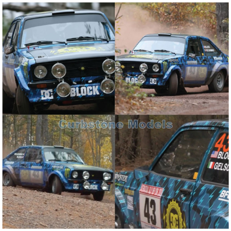 1:18 | Sunstar 4865 | Ford Escort RS 1800 Mk.II 2023 #43 - A.Gelsomino - K.Block