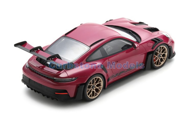 Modelauto 1:18 | Solido S18U00001 | Schuco 911 GT3 RS (992) Rubystar Red 2022