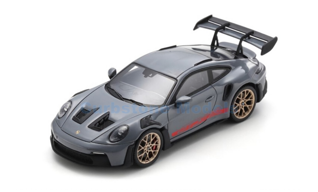 Modelauto 1:43 | Solido S43U00001 | Schuco 911 GT3 RS (992) Grey 2022