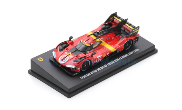 Modelauto 1:64 | Looksmart LS64005LM | Ferrari 499P | AF Corse 2023 #50 - N.Nielsen - M.Molina - A.Fuoco