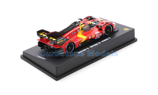 Modelauto 1:64 | Looksmart LS64005LM | Ferrari 499P | AF Corse 2023 #50 - N.Nielsen - M.Molina - A.Fuoco